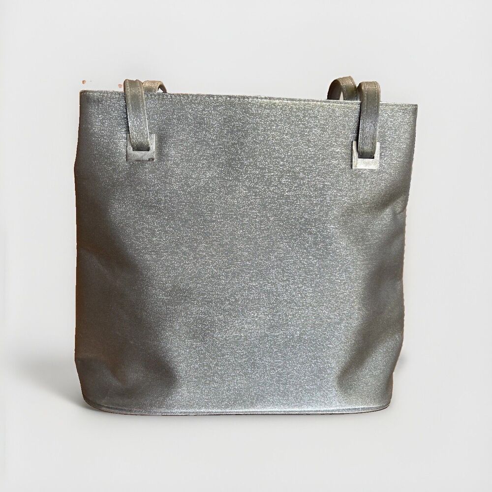 Silver Shimmer Shoulder Bag Purse